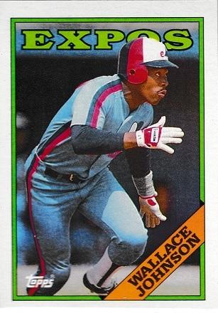 Wallace Johnson #228 Baseball Cards 1988 Topps