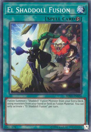 El Shaddoll Fusion SDSH-EN024 YuGiOh Structure Deck: Shaddoll Showdown