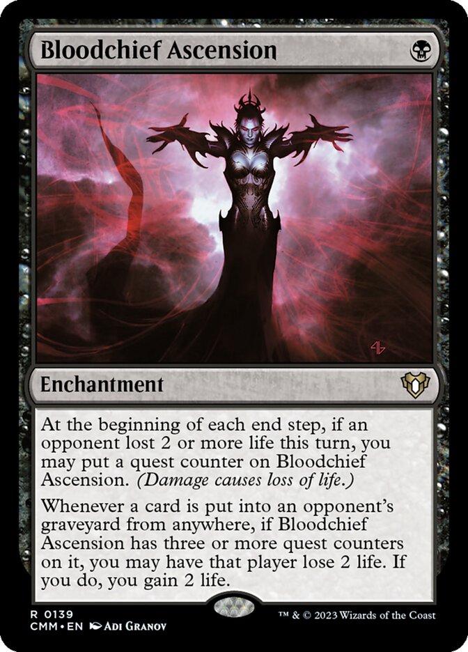 Bloodchief Ascension #139 Magic Commander Masters
