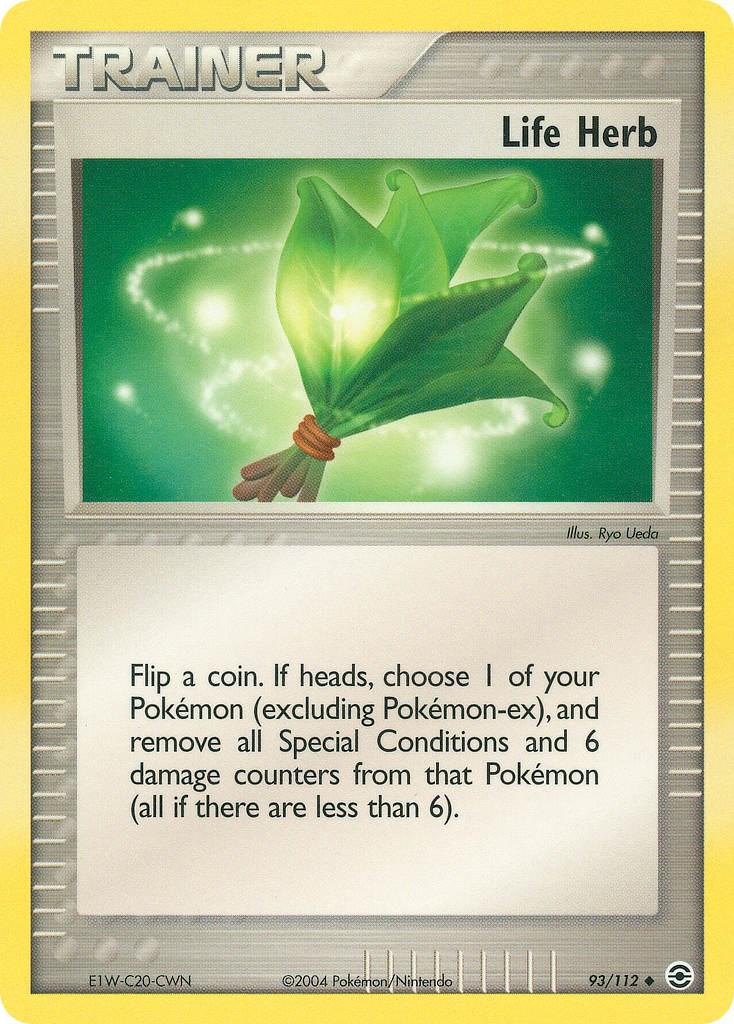 Life Herb #93 Pokemon Fire Red & Leaf Green