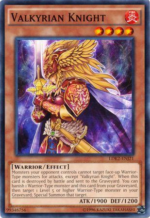 Valkyrian Knight LDK2-ENJ21 YuGiOh Legendary Decks II