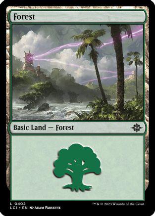 Forest #402 Magic Lost Caverns of Ixalan