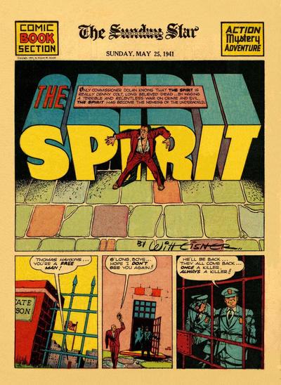 Spirit #5/25/1941 (1941) Comic Books Spirit