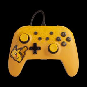 Pixel Pikachu Wired Controller Nintendo Switch