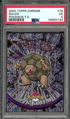 Golem #76 Pokemon 2000 Topps Chrome