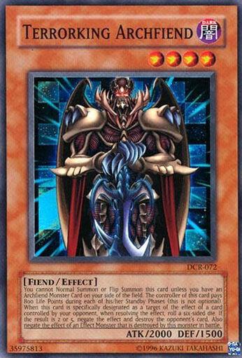 Terrorking Archfiend DCR-072 YuGiOh Dark Crisis