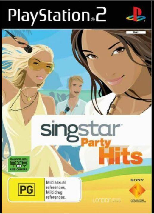 Singstar Party Hits PAL Playstation 2