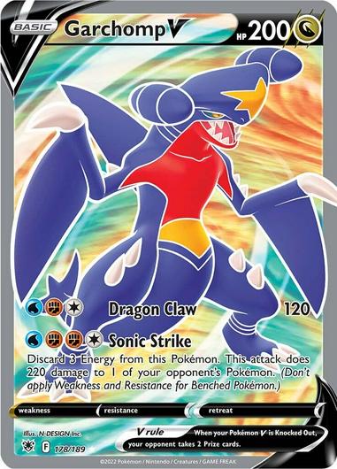 Garchomp V #178 Cover Art
