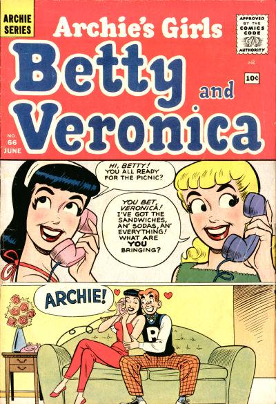 Archie's Girls Betty and Veronica #66 (1961) Comic Books Archie's Girls Betty and Veronica