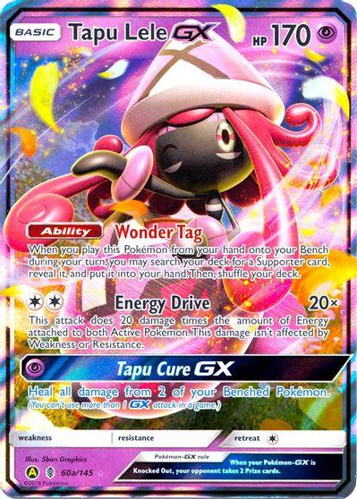 Tapu Lele GX #60a Pokemon Guardians Rising
