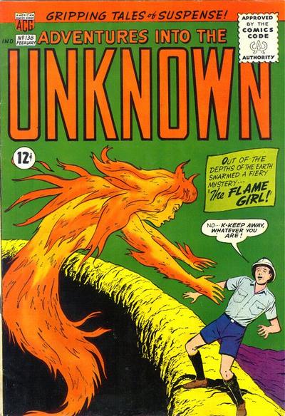 Adventures into the Unknown #138 (1963) Comic Books Adventures into the Unknown