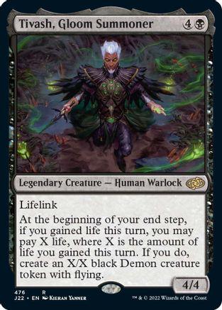 Tivash, Gloom Summoner #476 Magic Jumpstart 2022