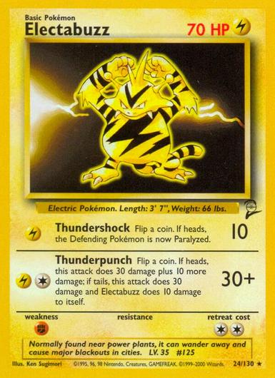 Electabuzz #24 Cover Art