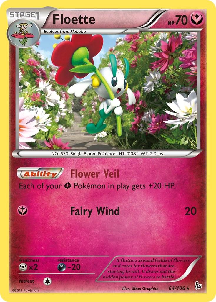 Floette #64 Pokemon Flashfire