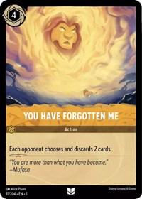 You Have Forgotten Me #31 Lorcana First Chapter