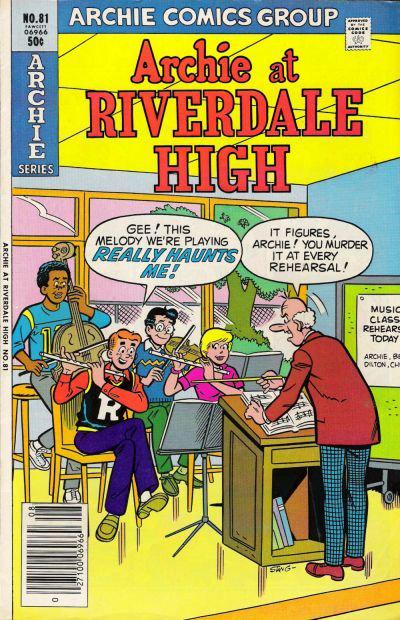 Archie at Riverdale High #81 (1981) Comic Books Archie at Riverdale High