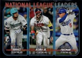 National League Leaders Batting Average