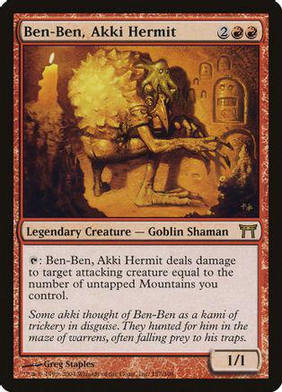 Ben-Ben, Akki Hermit Magic Champions of Kamigawa