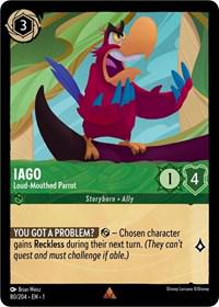 Iago - Loud-Mouthed Parrot #80 Lorcana First Chapter