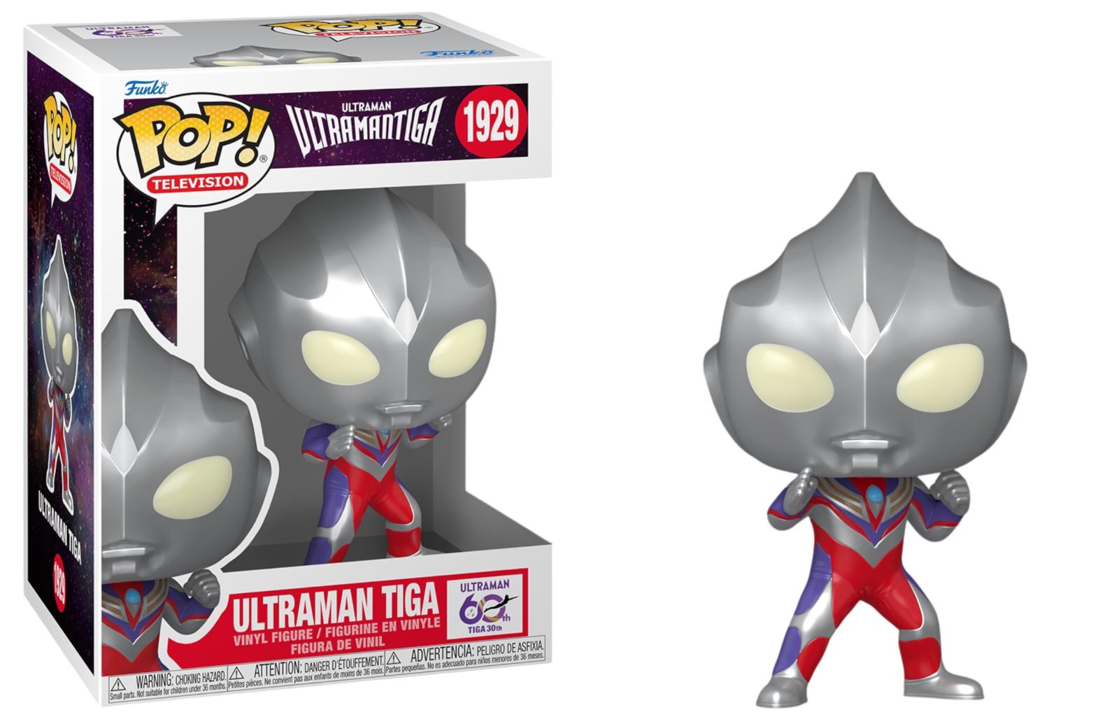 Ultraman Tiga #1929 Funko Pop box and figure