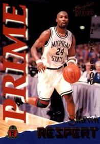 Shawn Respert #35 1995 Signature Rookies Prime Basketball
