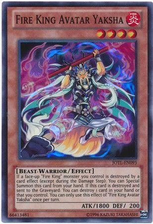 Fire King Avatar Yaksha JOTL-EN095 YuGiOh Judgment of the Light