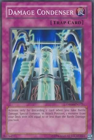 Damage Condenser DR04-EN172 YuGiOh Dark Revelation Volume 4
