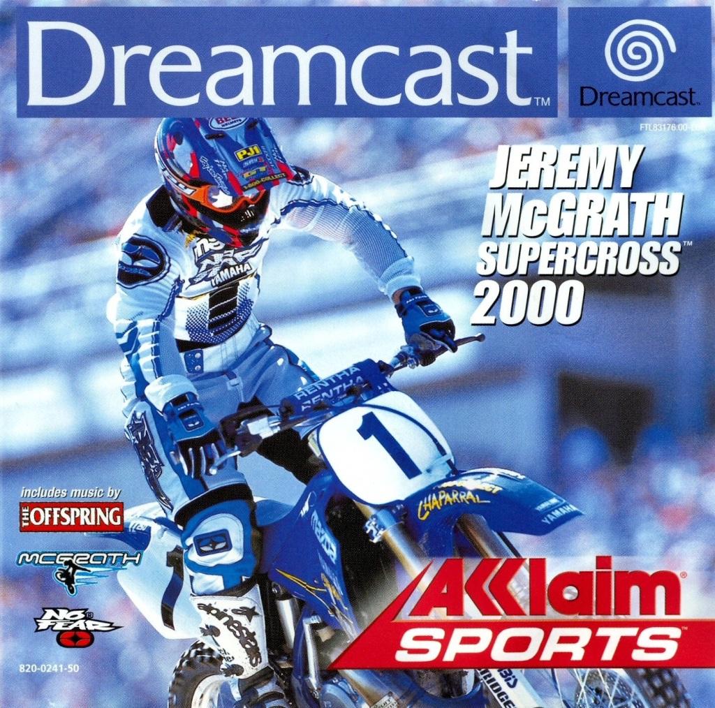 Jeremy McGrath Supercross 2000 PAL Sega Dreamcast