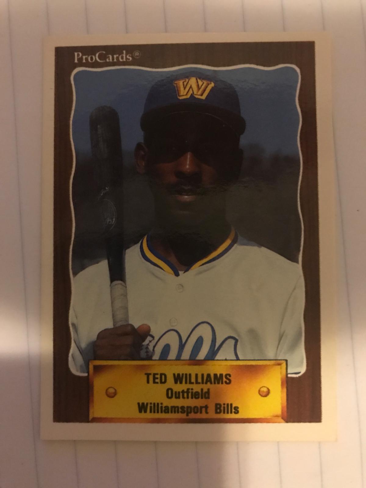 Ted Williams #1071 Baseball Cards 1990 Procards