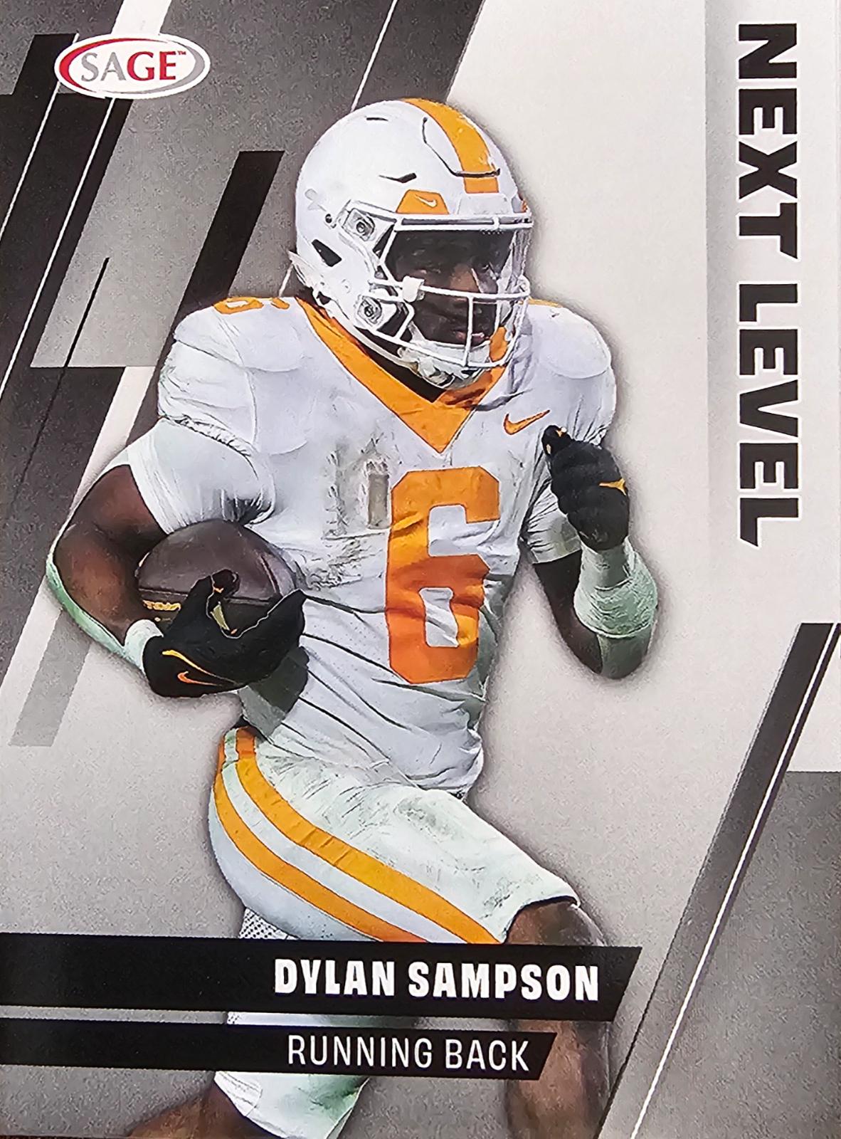 Dylan Sampson #120 2025 Sage Hit Football