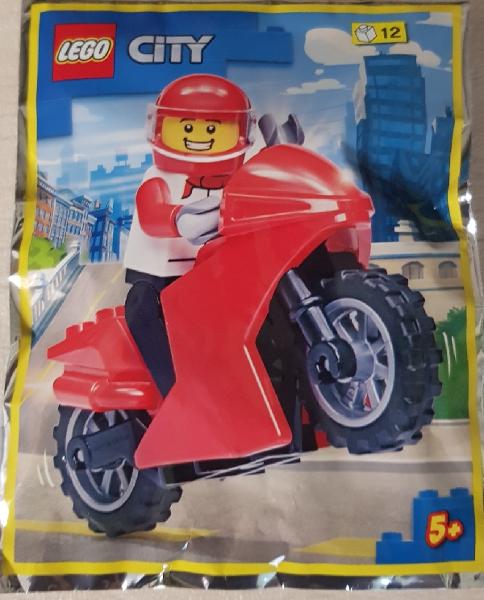 Motorcycle with Driver #952203 LEGO City