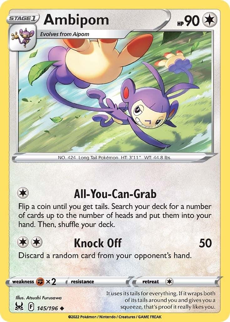 Ambipom #145 Pokemon Lost Origin