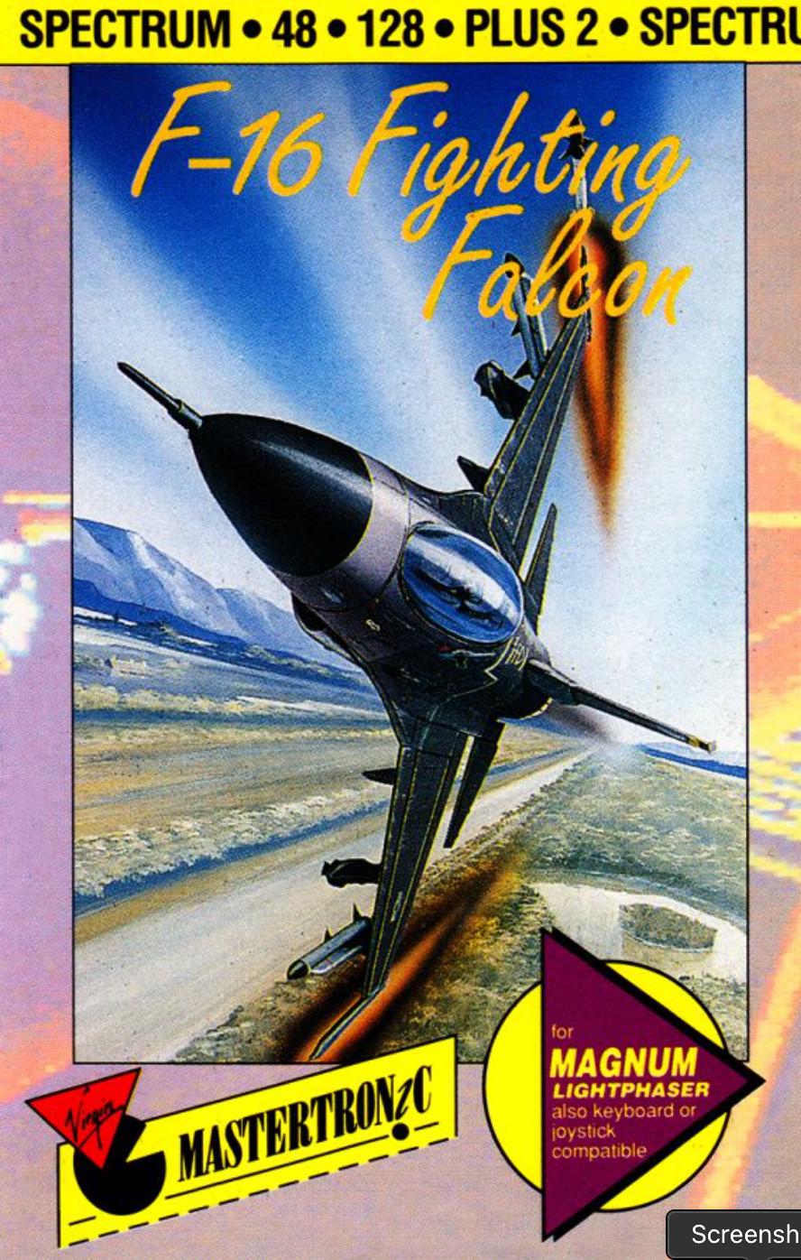 F-16 Fighting Falcon ZX Spectrum
