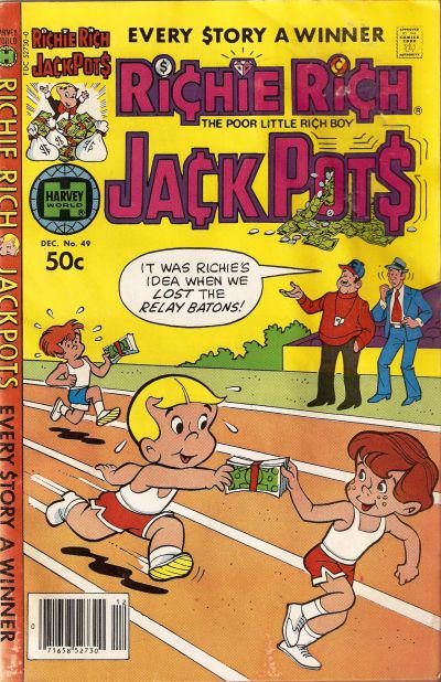 Richie Rich Jackpots #49 (1980) Comic Books Richie Rich Jackpots