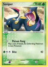 Seviper #32 Pokemon Holon Phantoms