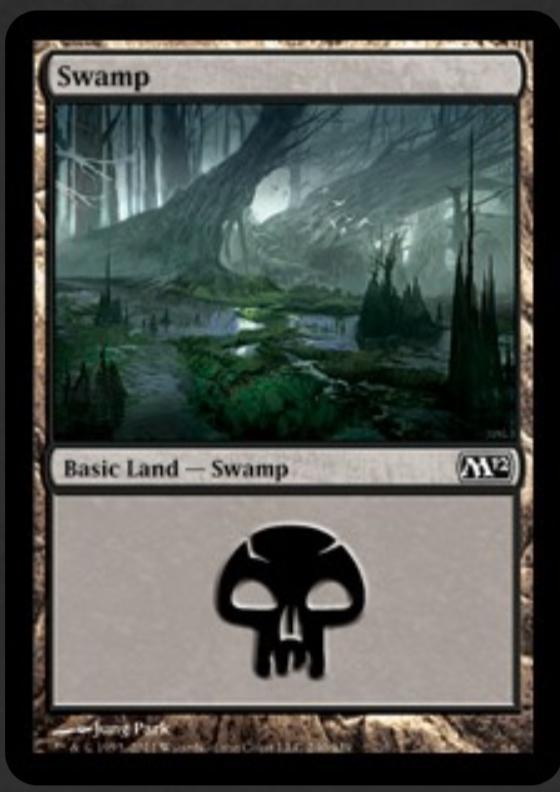 Swamp #240 Magic M12