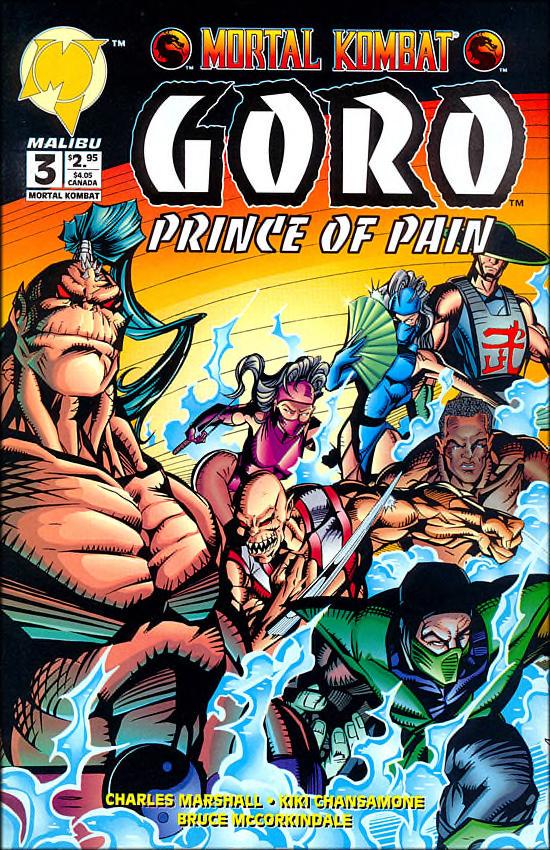 Mortal Kombat: Goro, Prince of Pain #3 (1994) Comic Books Mortal Kombat: Goro, Prince of Pain