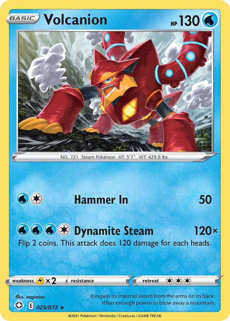 Volcanion #25 Pokemon Shining Fates