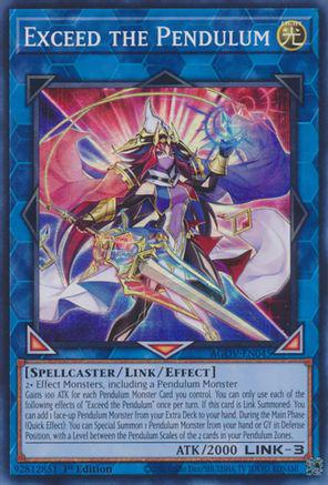 Exceed the Pendulum AGOV-EN045 YuGiOh Age of Overlord