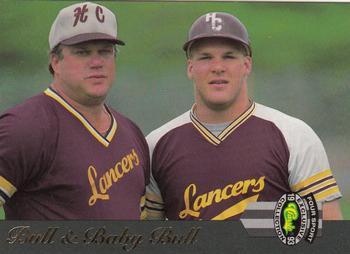Bull And Baby Bull #26 Baseball Cards 1993 Classic Best Gold