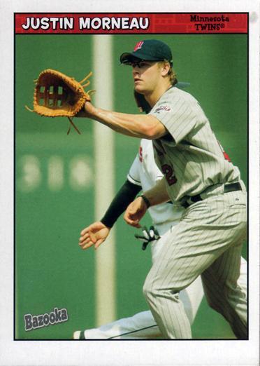 Justin Morneau #200 2006 Bazooka Baseball