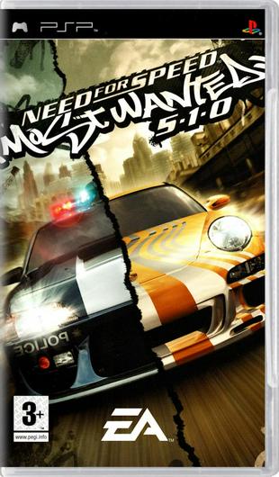Need for Speed: Most Wanted 5-1-0 Cover Art