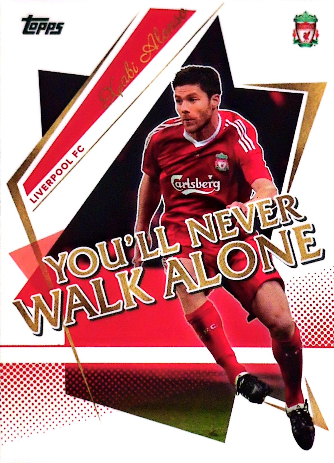 Xabi Alonso #26 2021 Topps Liverpool Fc Soccer
