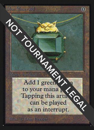 Mox Emerald #262 Magic Collector's Edition