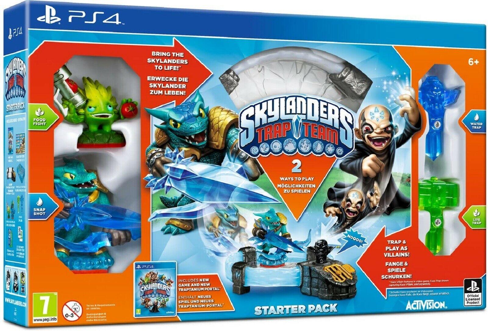 Skylanders Trap Team: Starter Pack PAL Playstation 4