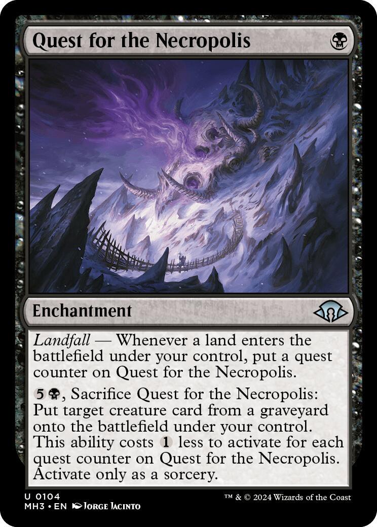 Quest for the Necropolis #104 Magic Modern Horizons 3
