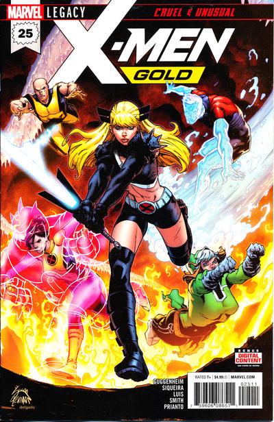X-Men: Gold #25 (2018) Comic Books X-Men: Gold