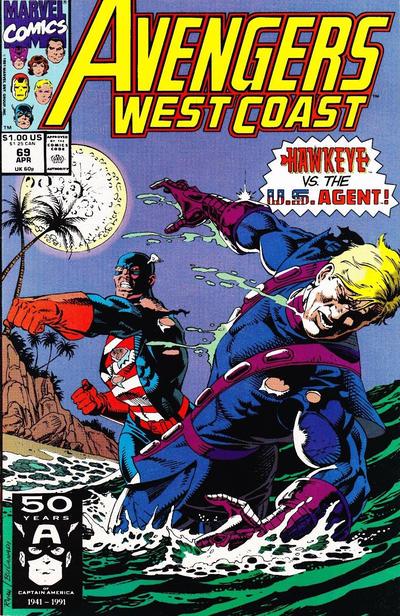 West Coast Avengers #69 (1991) Comic Books West Coast Avengers