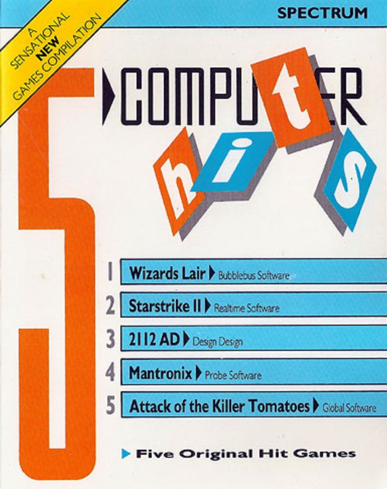 5 Computer Hits ZX Spectrum