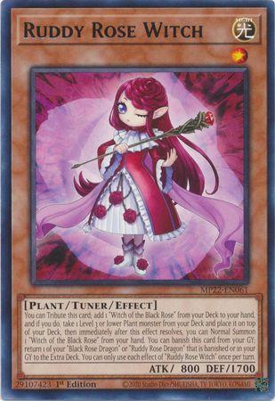 Ruddy Rose Witch MP22-EN061 YuGiOh 2022 Tin of the Pharaoh's Gods Mega Pack